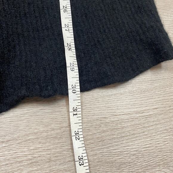 Zadig & Voltaire Cashmere Open Cardigan Hooded Women's M Goth Emo - Picture 6 of 7